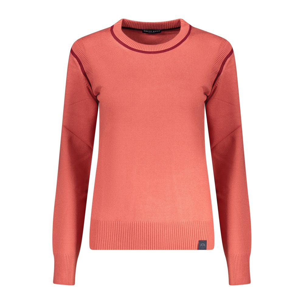 Roter Viskose Damenpullover