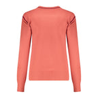 Roter Viskose Damenpullover