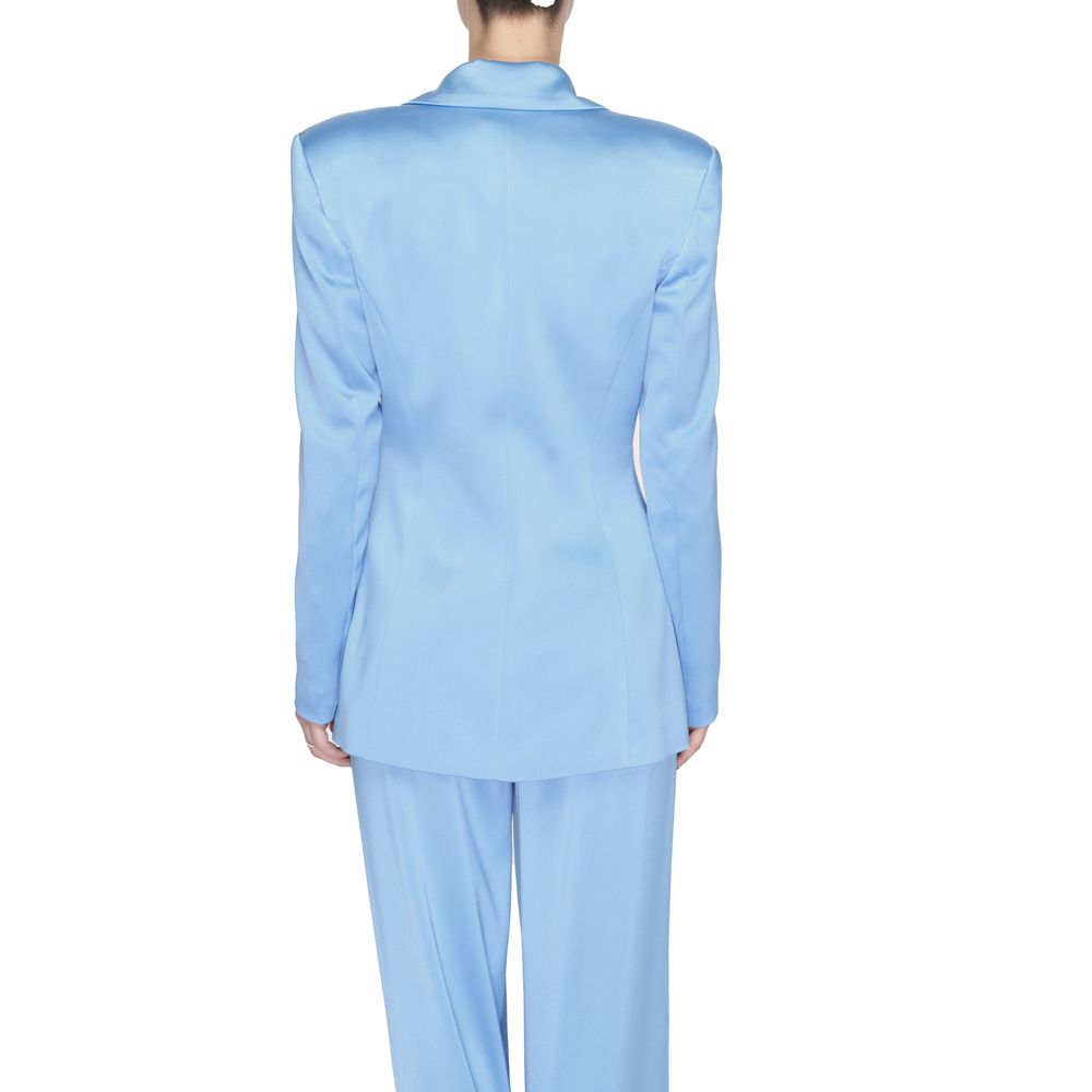 Blauer Polyester-Blazer