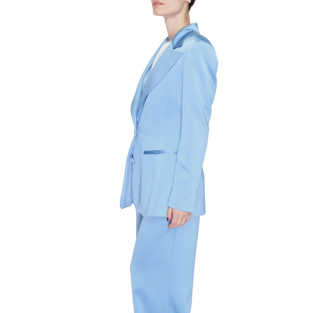 Blauer Polyester-Blazer