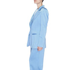Blauer Polyester-Blazer