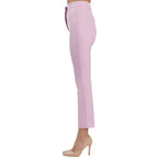 Purple Polyester Pants