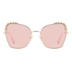 Mehrfarbige Metallsonnenbrille