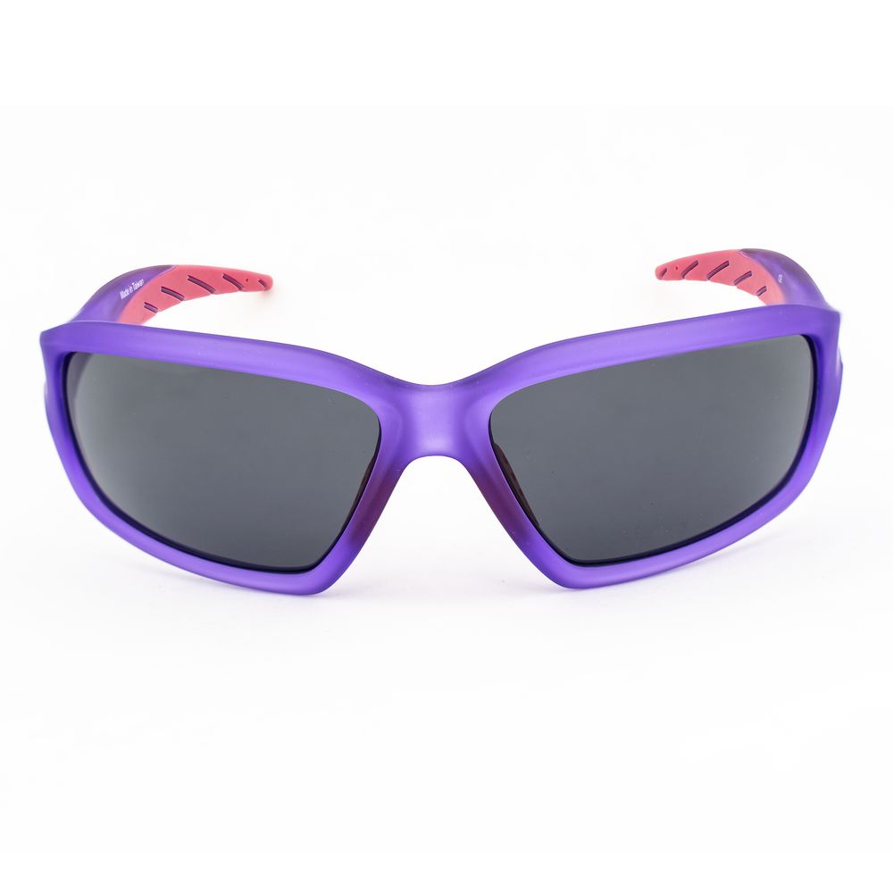 Lila Plastik-Sonnenbrille