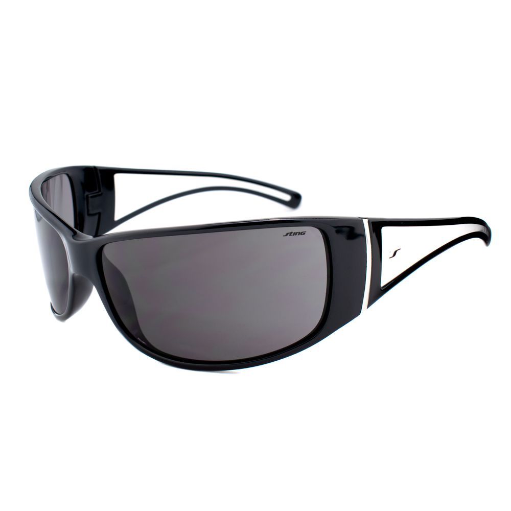 Schwarze Sonnenbrille aus Acetat