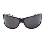 Schwarze Sonnenbrille aus Acetat