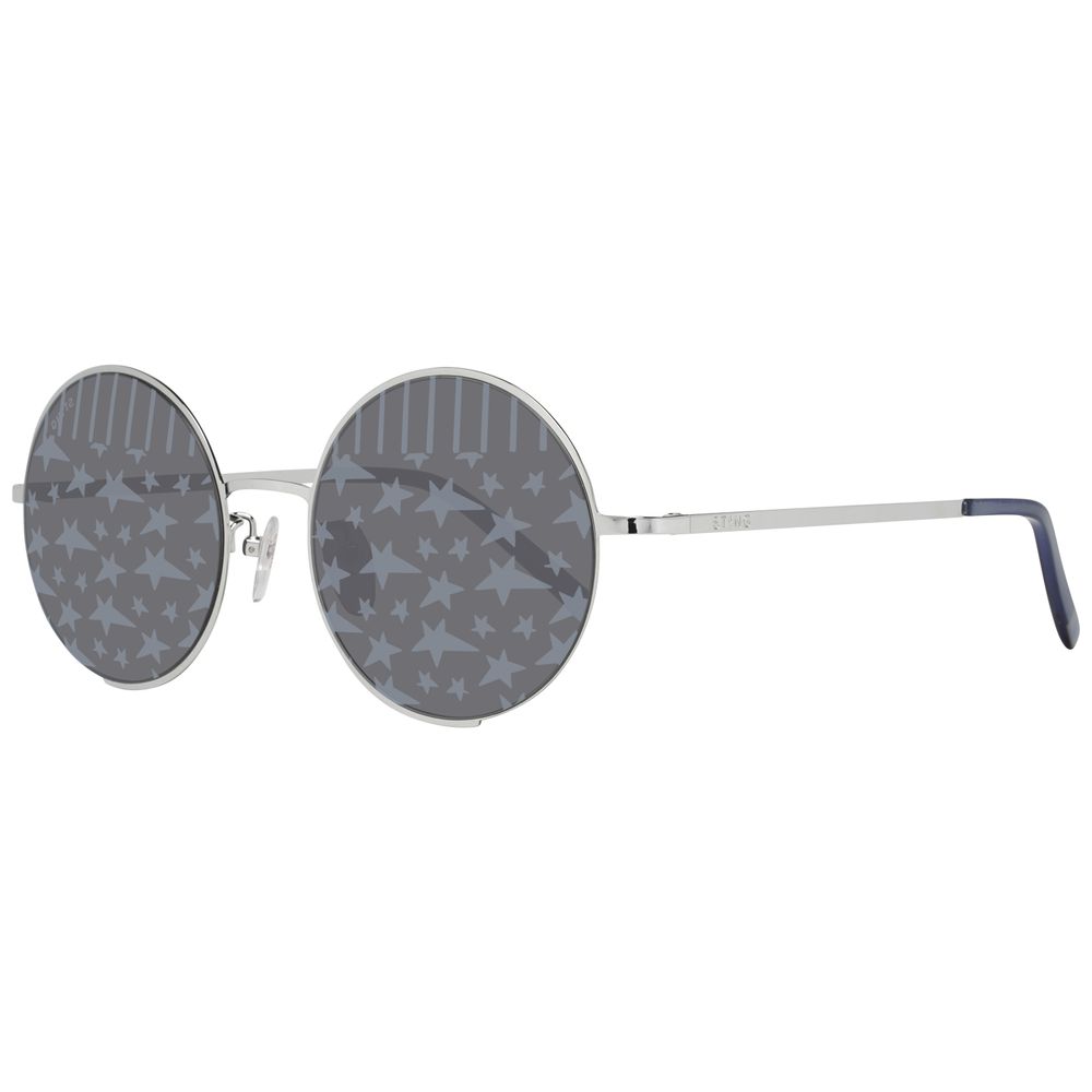 Graue Sonnenbrille aus Metall