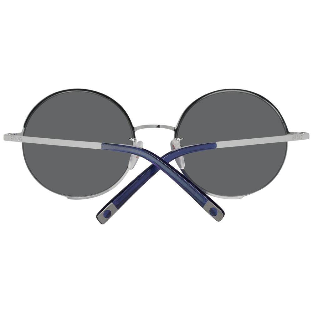 Graue Sonnenbrille aus Metall