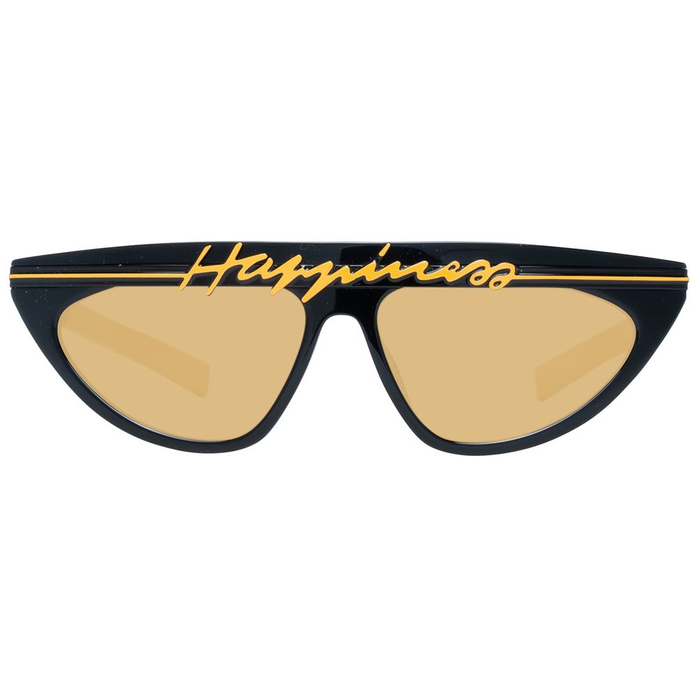 Schwarze Sonnenbrille aus Kunststoff
