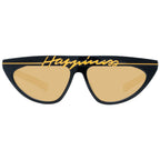 Schwarze Sonnenbrille aus Kunststoff
