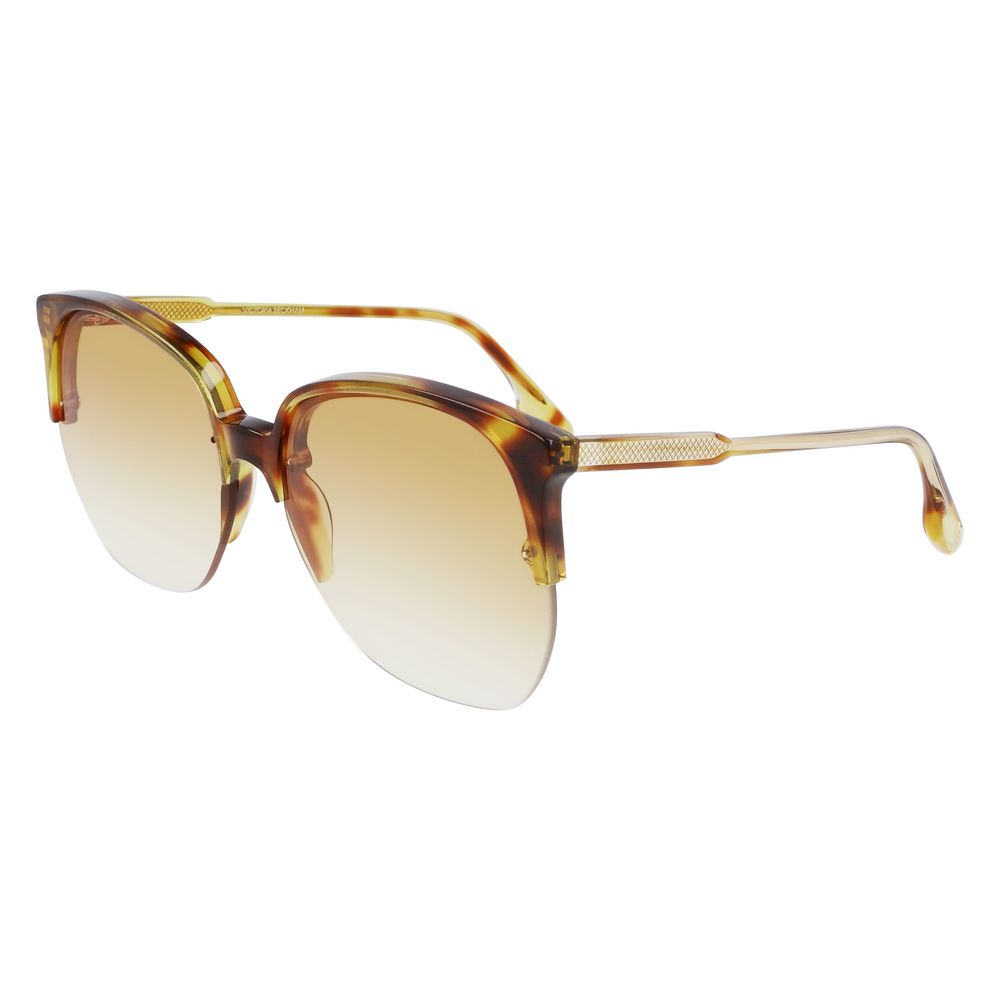 Braune Azetat-Sonnenbrille