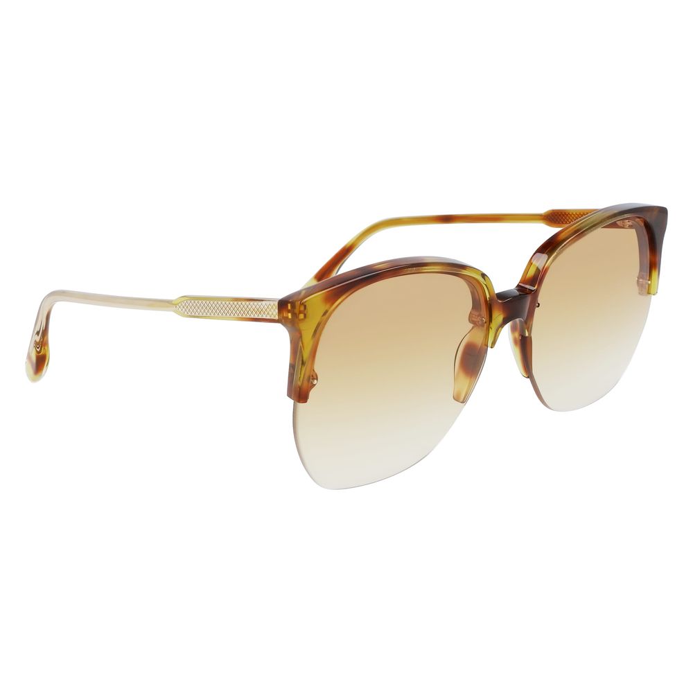 Braune Azetat-Sonnenbrille