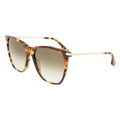 Occhiali da sole in acetato marrone
