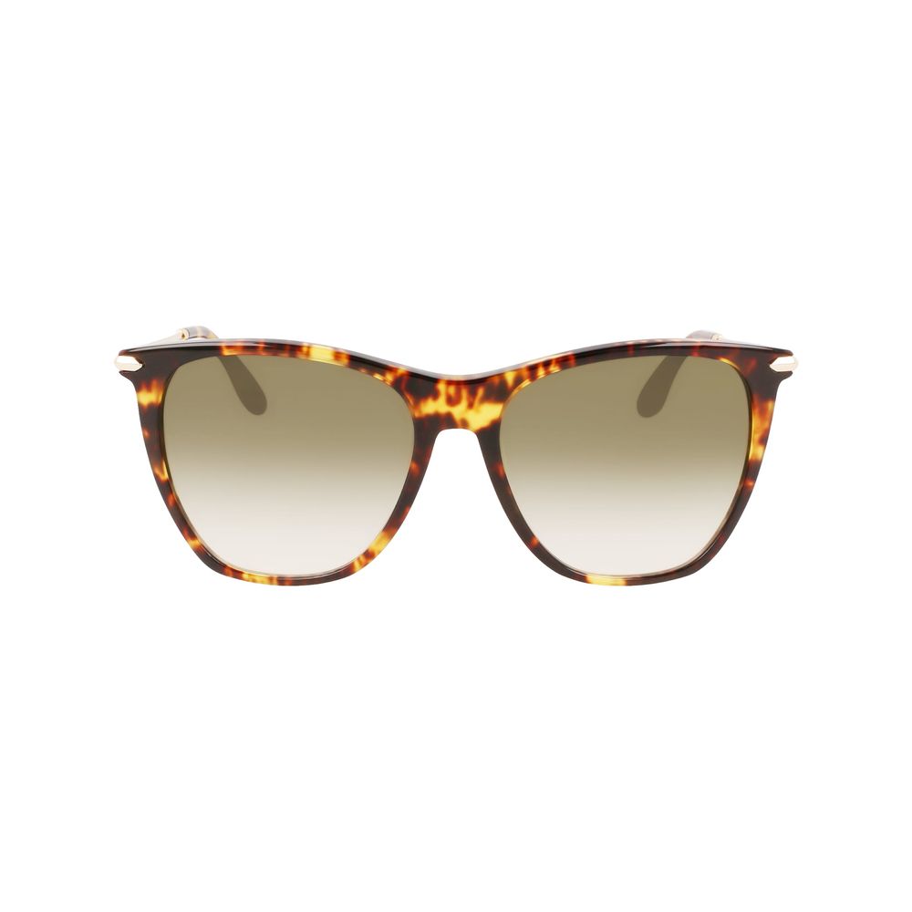 Occhiali da sole in acetato marrone