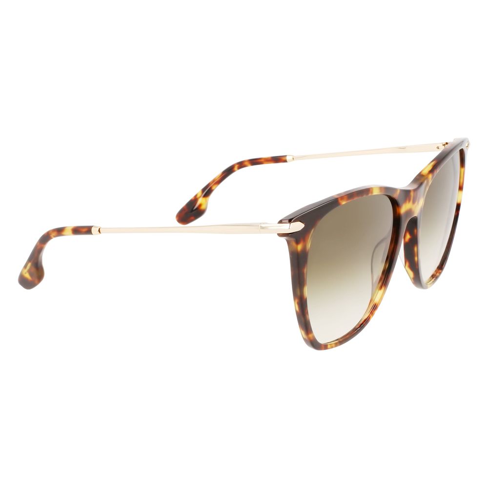 Occhiali da sole in acetato marrone