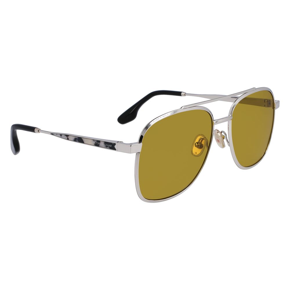 Graue Metallsonnenbrille