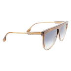 Braune Acetat-Sonnenbrille