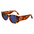 Braune Sonnenbrille aus Acetat