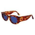 Braune Sonnenbrille aus Acetat