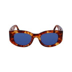 Braune Sonnenbrille aus Acetat