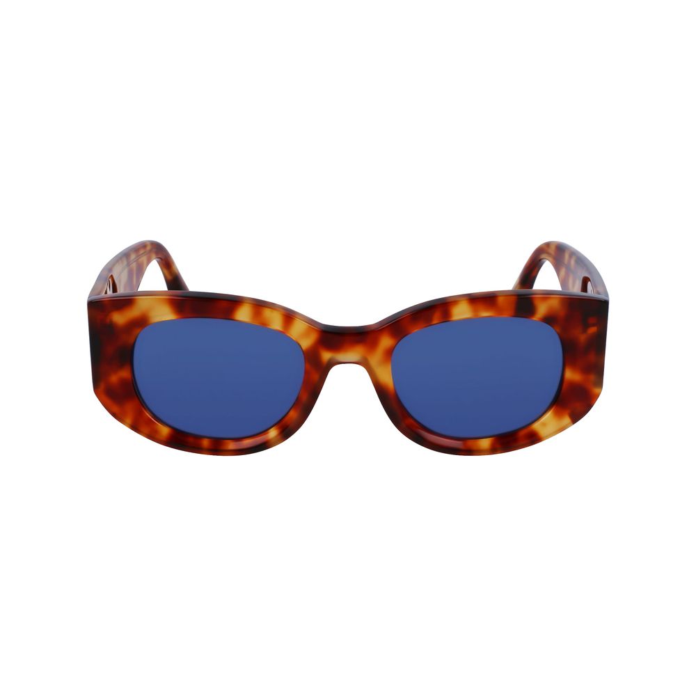 Braune Sonnenbrille aus Acetat