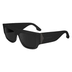 Schwarze Sonnenbrille aus Azetat