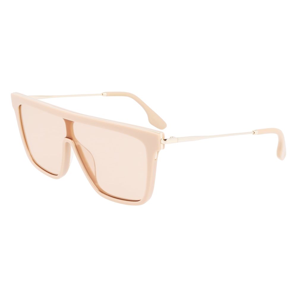 Beige Azetat-Sonnenbrille
