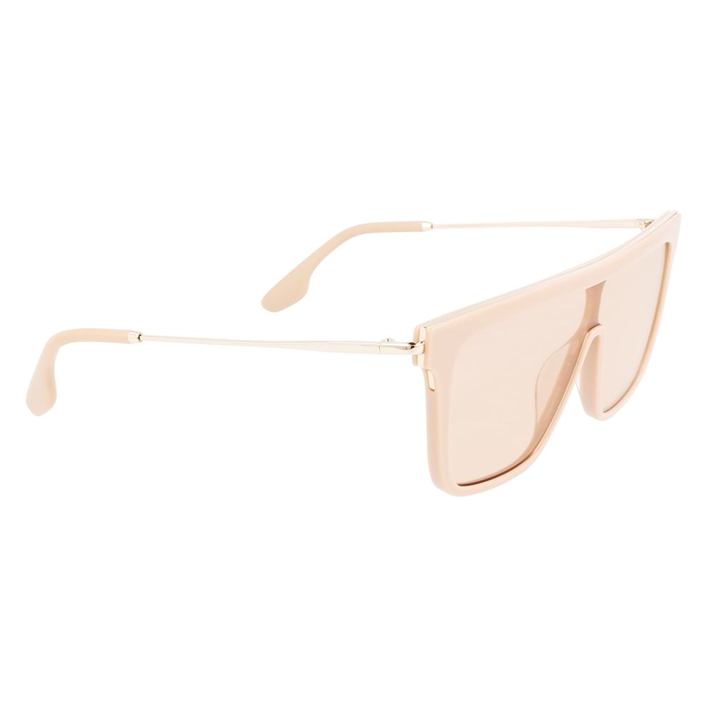 Beige Azetat-Sonnenbrille
