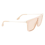 Beige Azetat-Sonnenbrille