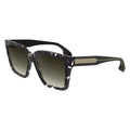 Occhiali da sole in acetato marrone