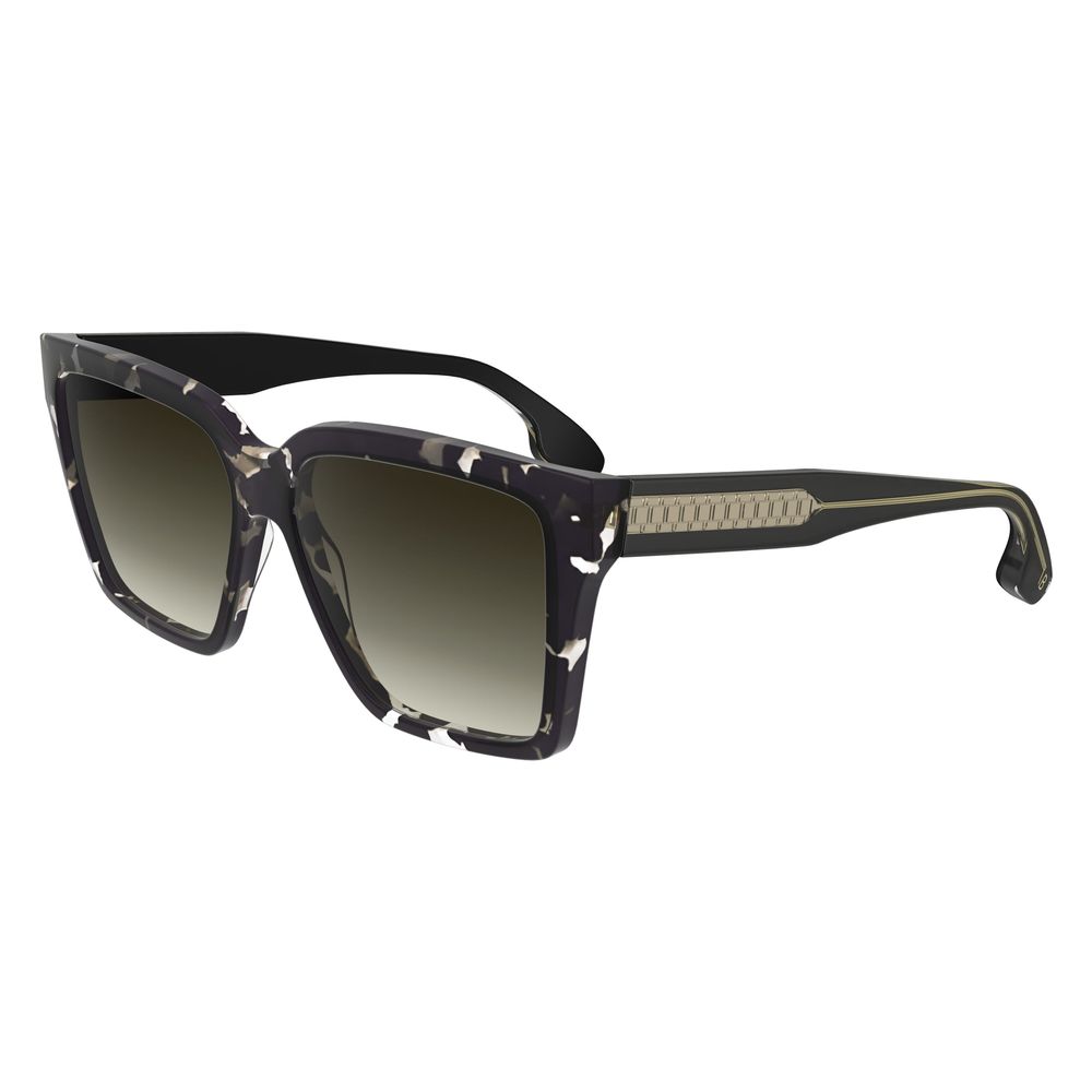 Occhiali da sole in acetato marrone