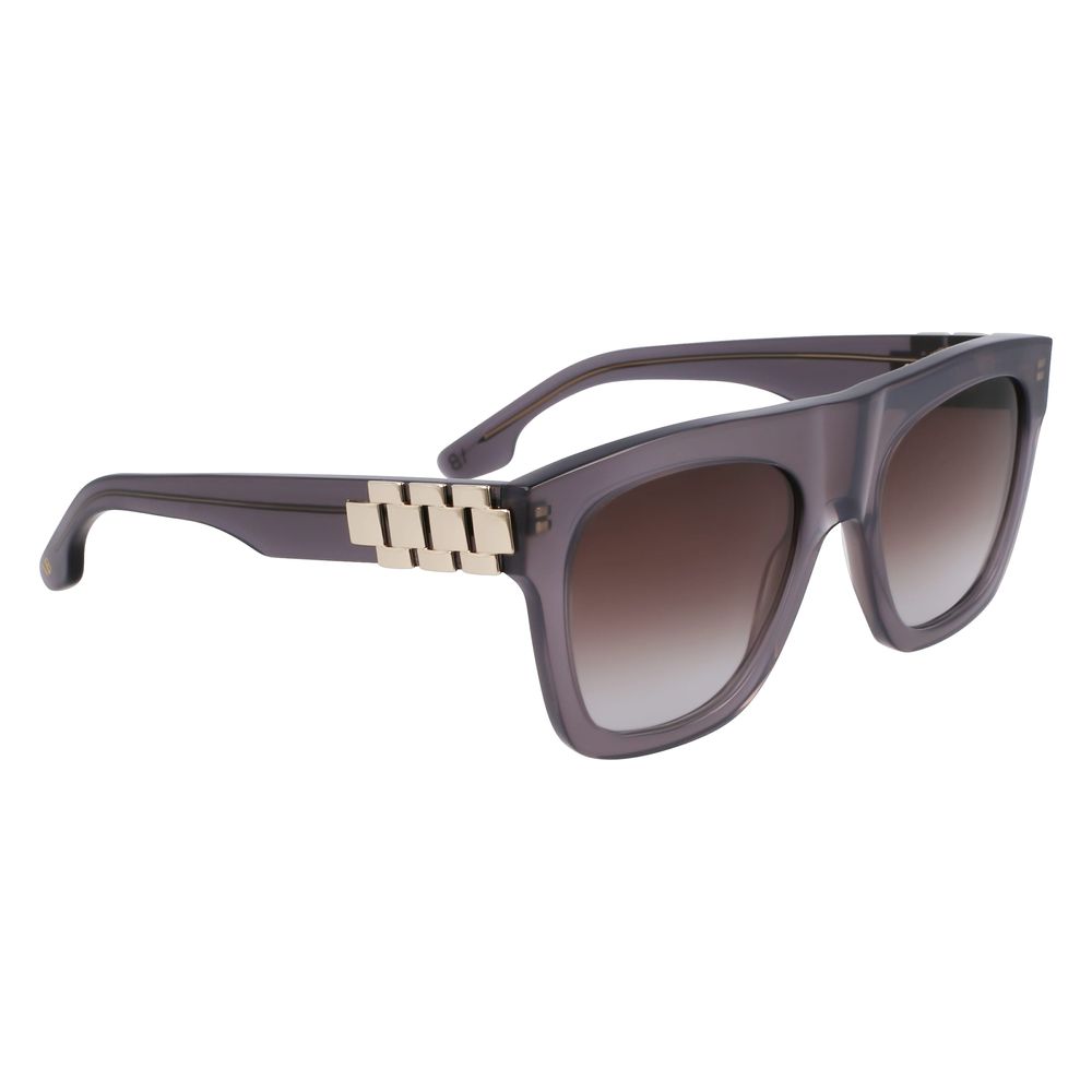 Weiße Acetat-Sonnenbrille