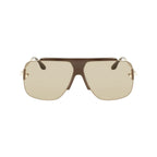 Braune Azetat-Sonnenbrille