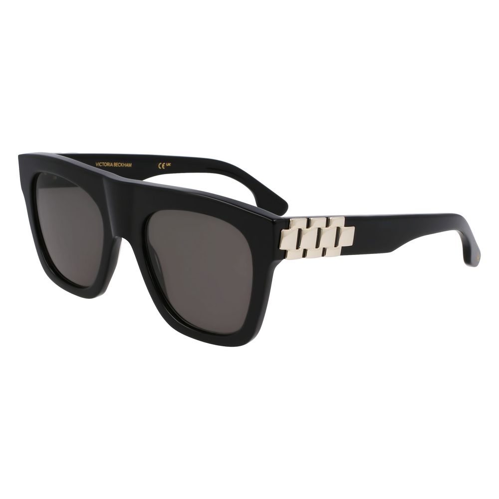 Sonnenbrille aus schwarzem Acetat