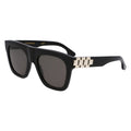 Sonnenbrille aus schwarzem Acetat