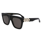 Sonnenbrille aus schwarzem Acetat