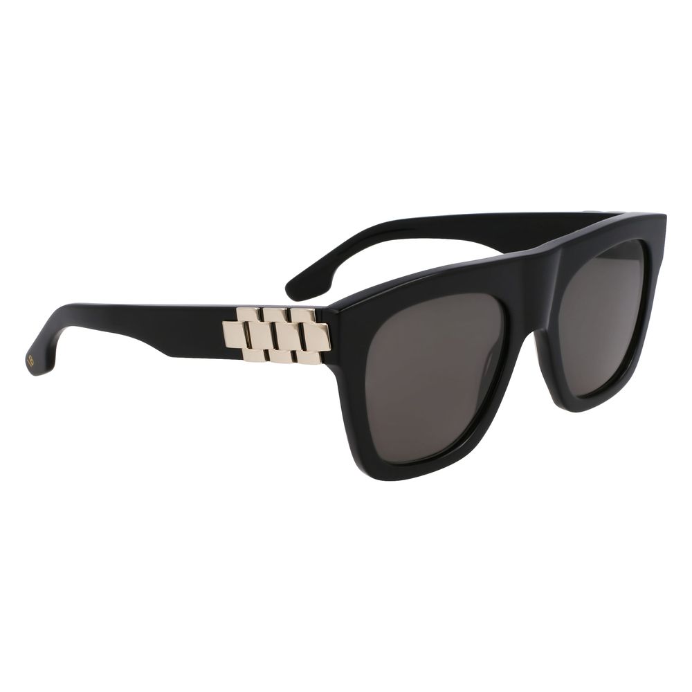 Sonnenbrille aus schwarzem Acetat