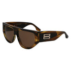 Braune Sonnenbrille aus Azetat
