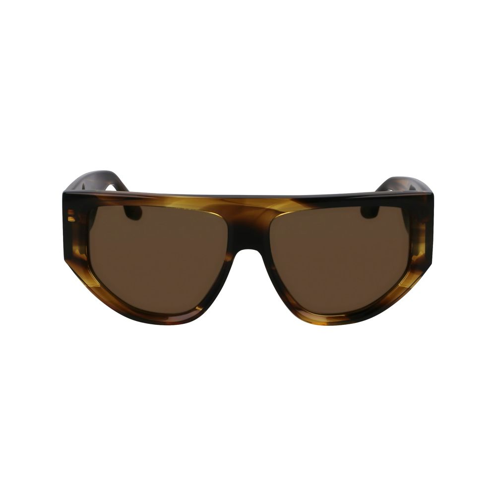 Braune Sonnenbrille aus Azetat