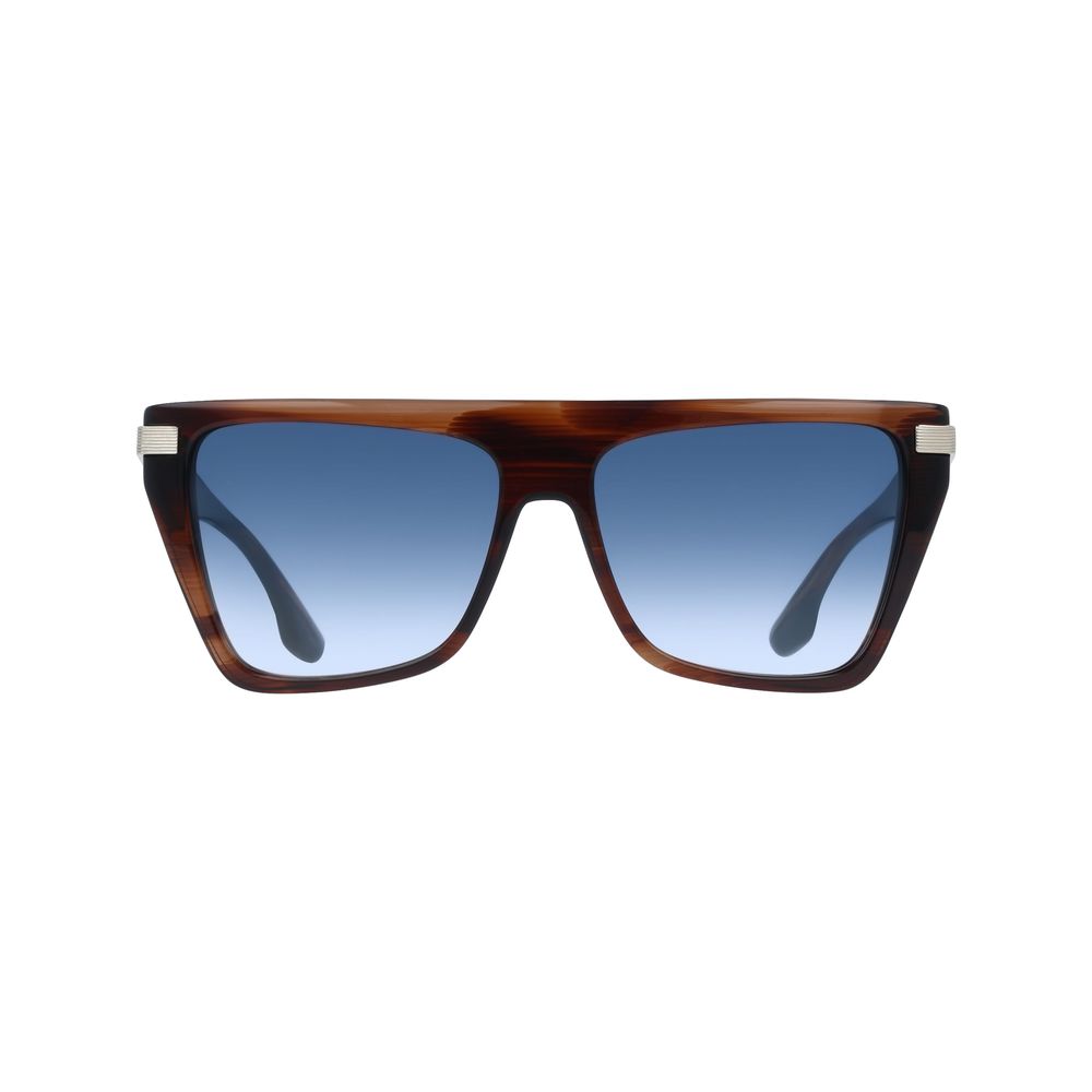 Occhiali da sole in acetato marrone