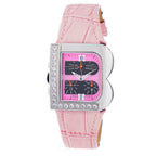 Multicolor Leather Dress Watch
