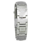 Orologio con bracciale in acciaio inossidabile color argento