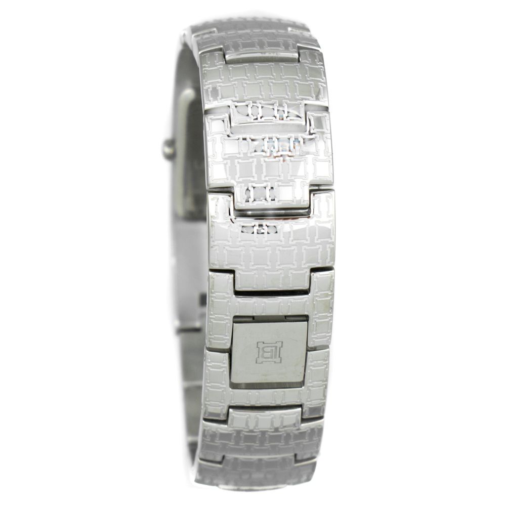 Orologio con bracciale in acciaio inossidabile color argento