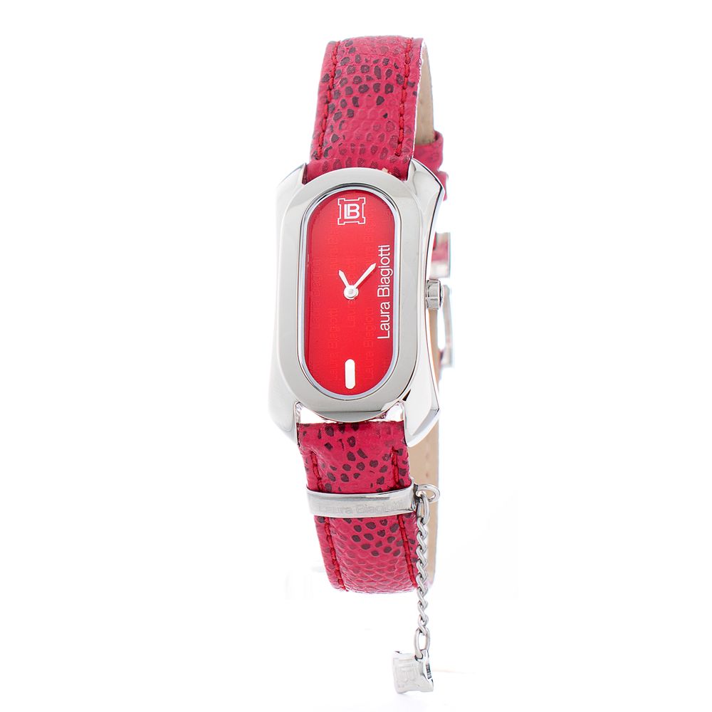 Multicolor-Lederarmbanduhr