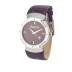 Braune Leder-Dresswatch