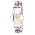 Silver Stainless Steel Dress Watch