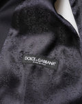 Black Wool Single Breasted 3 Piece Men Suit