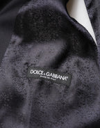 Black Wool Single Breasted 3 Piece Men Suit