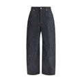 Blue Cotton Jeans Denim