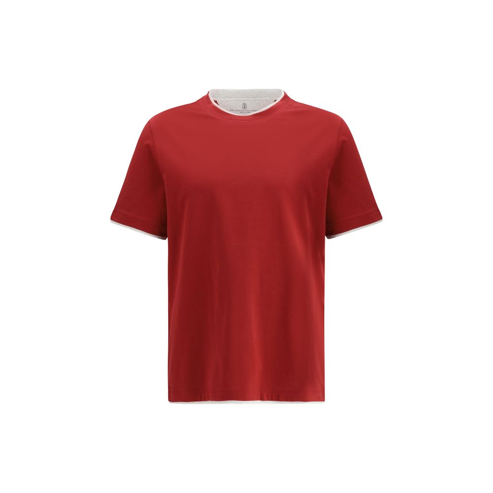 Mehrfarbiges Baumwoll-T-Shirt